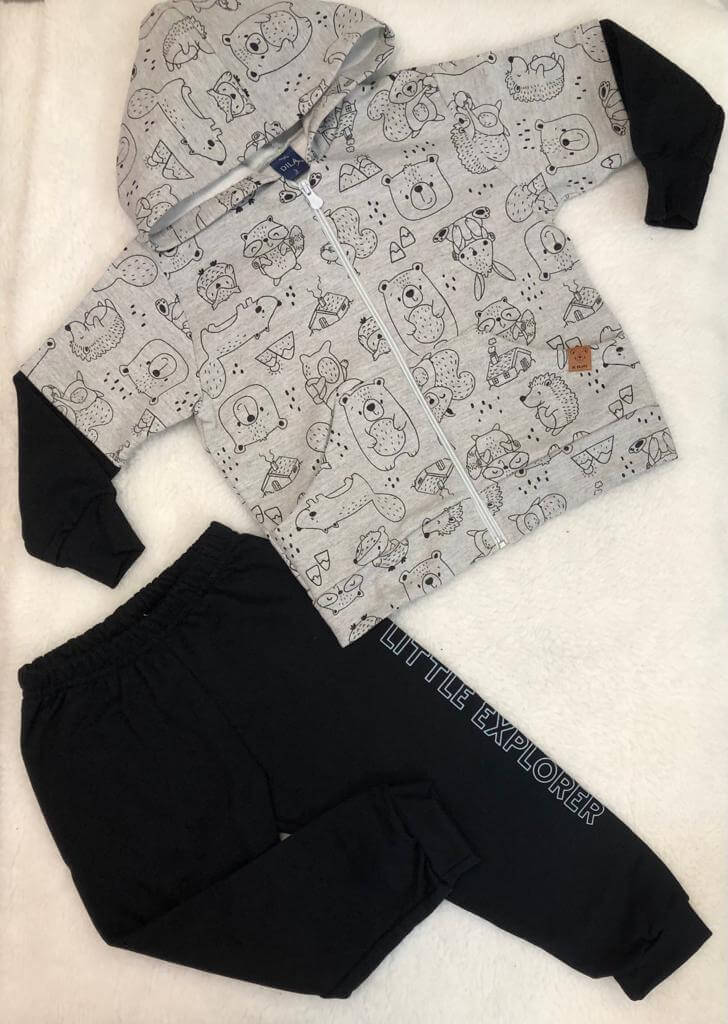 Conjunto de on sale frio masculino infantil